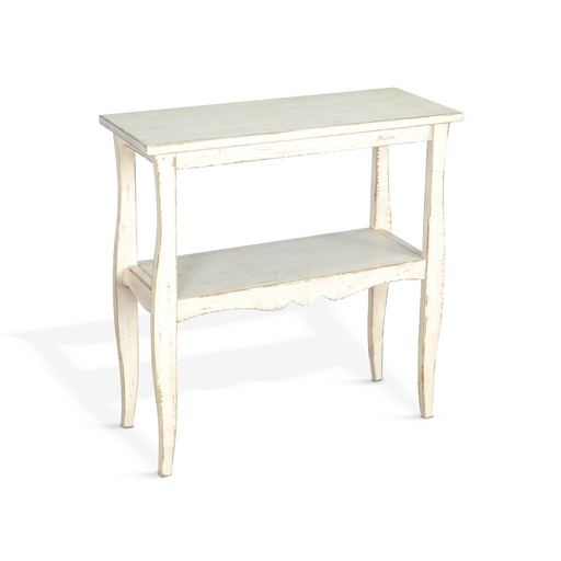 Sunny Designs  Side Table White Sand - Bed & Sofa Hub