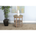 Sunny Designs Side Table Beach Pebble - Bed & Sofa Hub