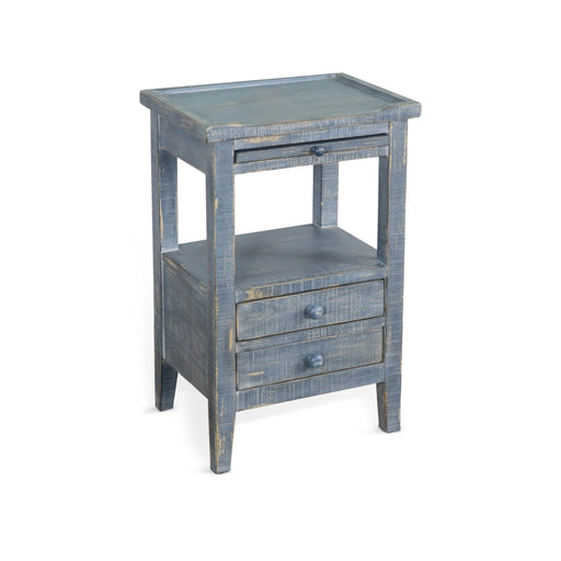 Sunny Designs Side Table Ocean Blue - Bed & Sofa Hub