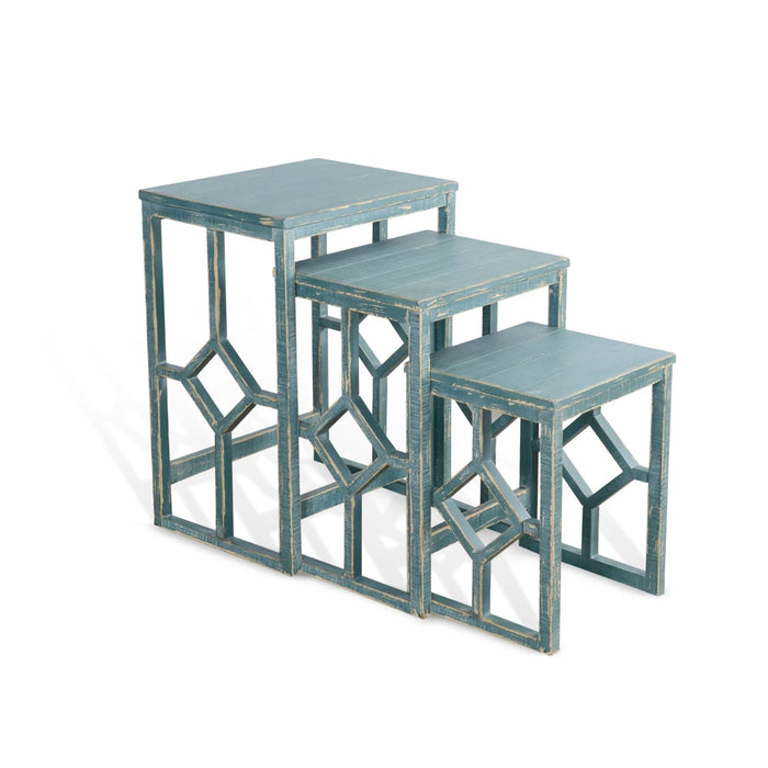 Sunny Designs Nesting Table Sea Grass - Bed & Sofa Hub