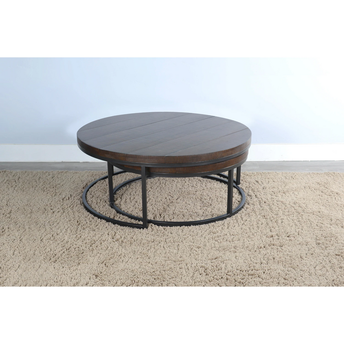 Sunny Designs Nesting Table Set Tobacco Leaf - Bed & Sofa Hub