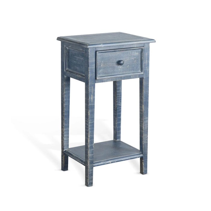 Sunny Designs Side Table Ocean Blue - Bed & Sofa Hub