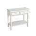 Sunny Designs Side Table White Sand - Bed & Sofa Hub