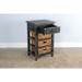 Sunny Designs Storage Table Black Sand - Bed & Sofa Hub