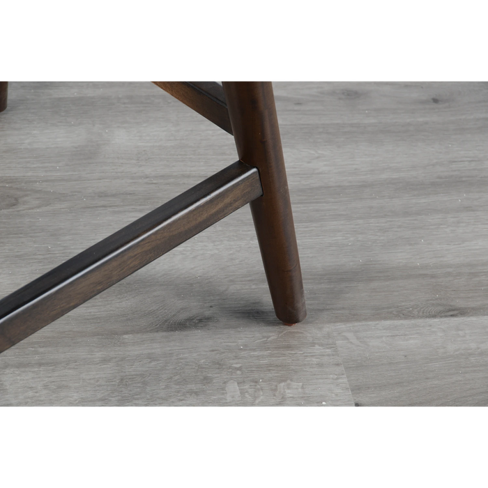 Sunny Designs Counter Stool with Saddle Seat Coffee Bean - Bed & Sofa Hub