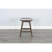 Sunny Designs Counter Stool with Saddle Seat Coffee Bean - Bed & Sofa Hub