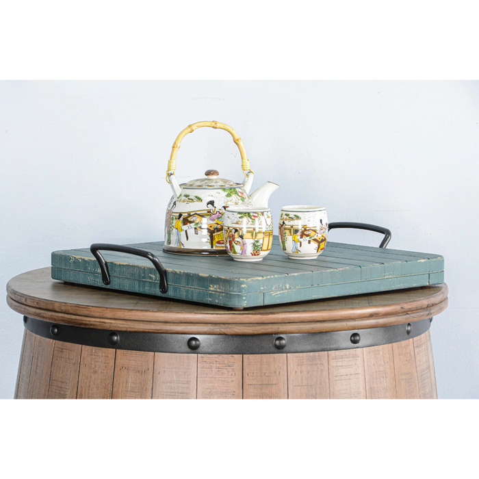 Sunny Designs Ottoman Tray  Sea Grass - Bed & Sofa Hub