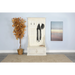 Sunny Designs Weathered Wood Hall Tree White Sand - Bed & Sofa Hub