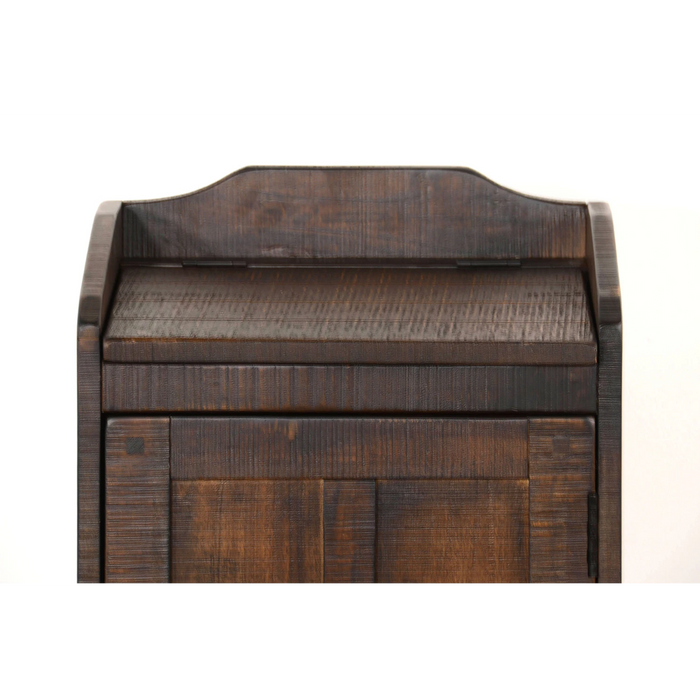 Sunny Designs Wood House Trash Box Tobacco Leaf - Bed & Sofa Hub