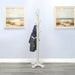Sunny Designs Traditional Solid Wood Hat Rack with 8-Prong Hooks White Sand - Bed & Sofa Hub