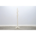 Sunny Designs Traditional Solid Wood Hat Rack with 8-Prong Hooks White Sand - Bed & Sofa Hub