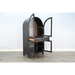 Sunny Designs Arched Wine Bar Cabinet Black Magic - Bed & Sofa Hub