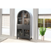 Sunny Designs Arched Wine Bar Cabinet Black Magic - Bed & Sofa Hub