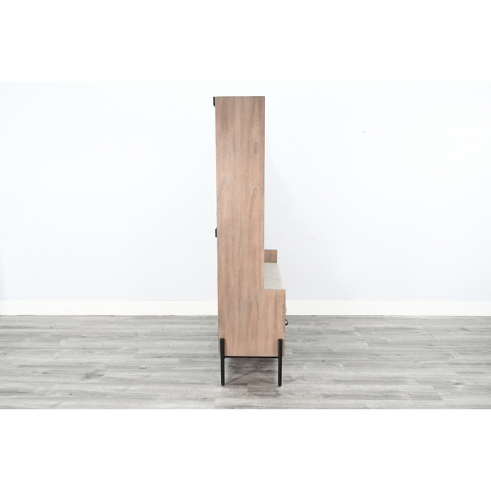 Sunny Designs Alyssa Bench Hall Tree Oak Grove - Bed & Sofa Hub