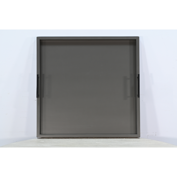 Sunny Designs Square Tessa Ottoman Tray Urban Bronze - Bed & Sofa Hub