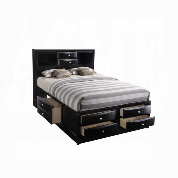 ACME Ireland Queen Bed W/Storage - Bed & Sofa Hub