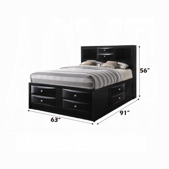 ACME Ireland Queen Bed W/Storage - Bed & Sofa Hub