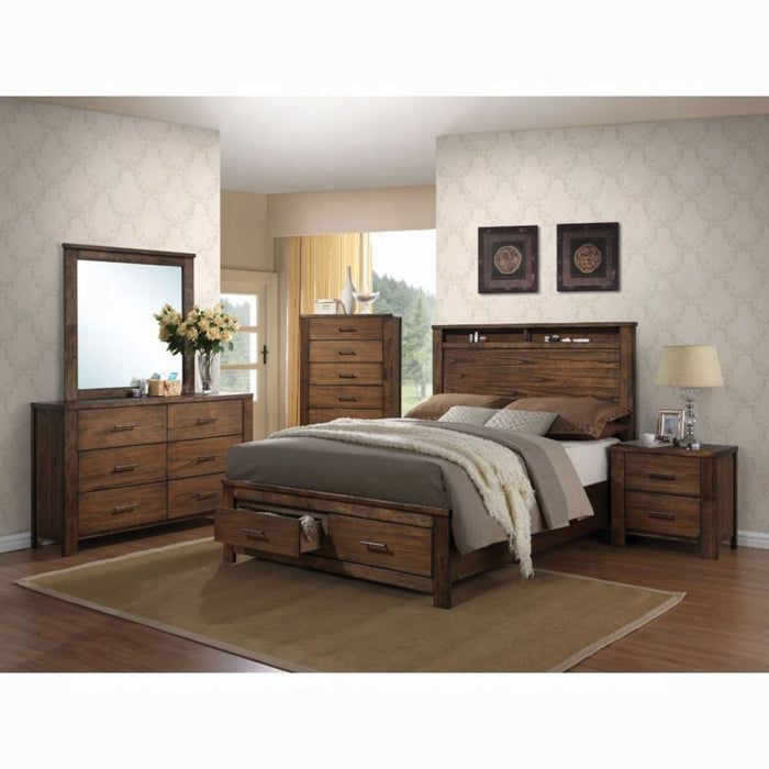 ACME Merrilee Queen Bed W/Storage - Bed & Sofa Hub