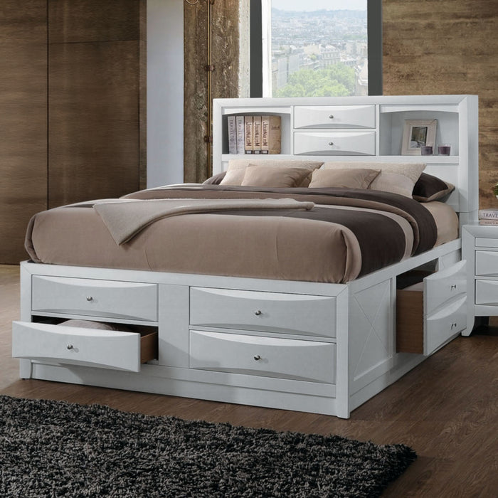ACME Ireland Queen Bed W/Storage - Bed & Sofa Hub