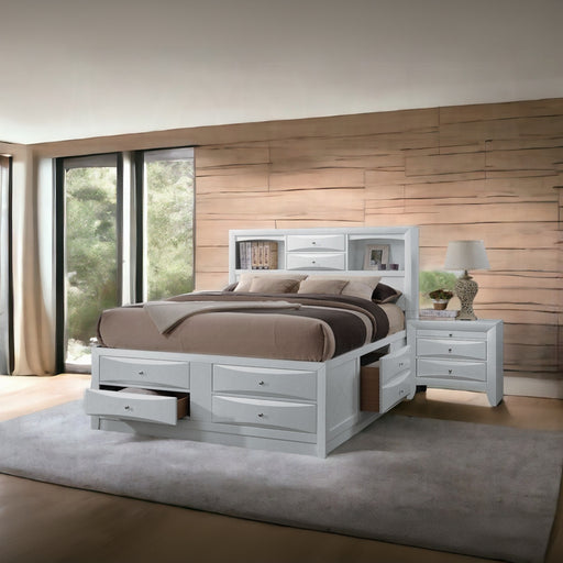 ACME Ireland Queen Bed W/Storage - Bed & Sofa Hub