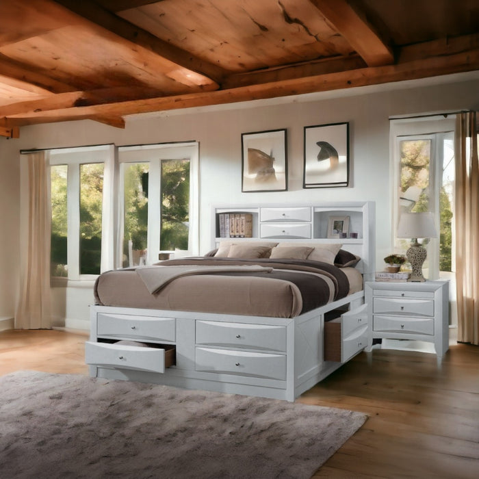 ACME Ireland Queen Bed W/Storage - Bed & Sofa Hub