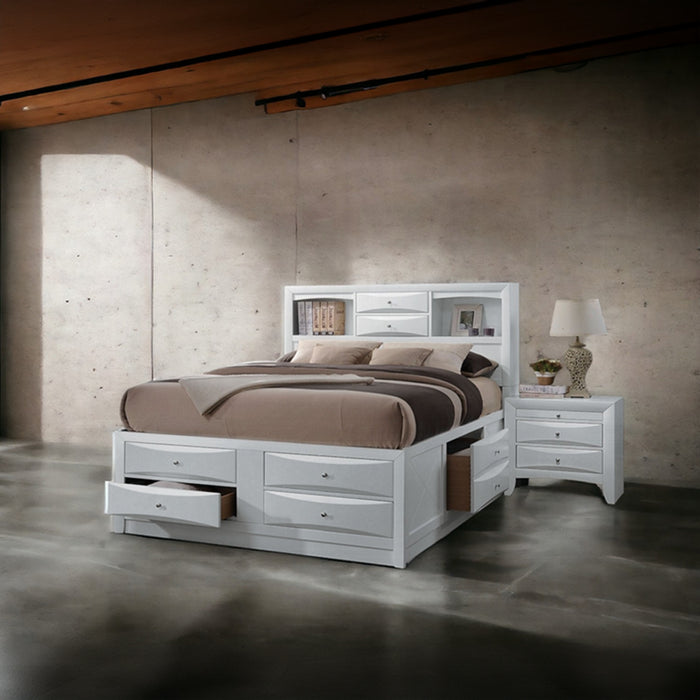 ACME Ireland Queen Bed W/Storage - Bed & Sofa Hub