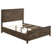 Coaster Woodmont 5-piece Bedroom Set Rustic Golden Brown - Bed & Sofa Hub