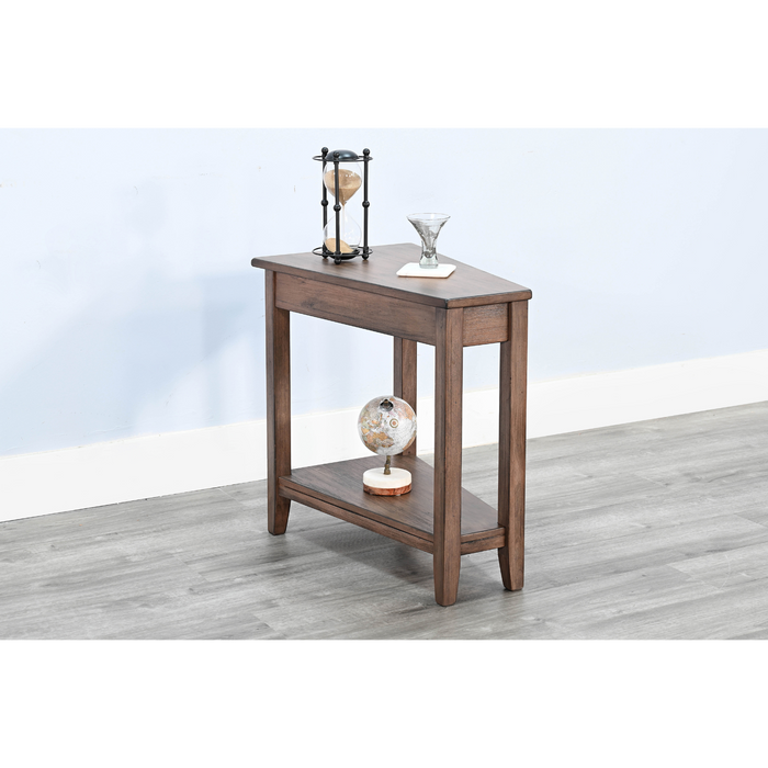 Sunny Designs Doe Valley Chair Side Table Buckskin - Bed & Sofa Hub