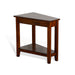 Sunny Designs Santa Fe Chair Side Table Dark Chocolate - Bed & Sofa Hub