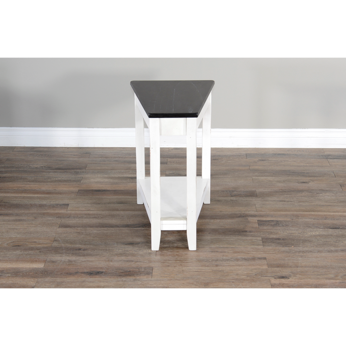 Sunny Designs Carriage House Chair Side Table European Cottage - Bed & Sofa Hub