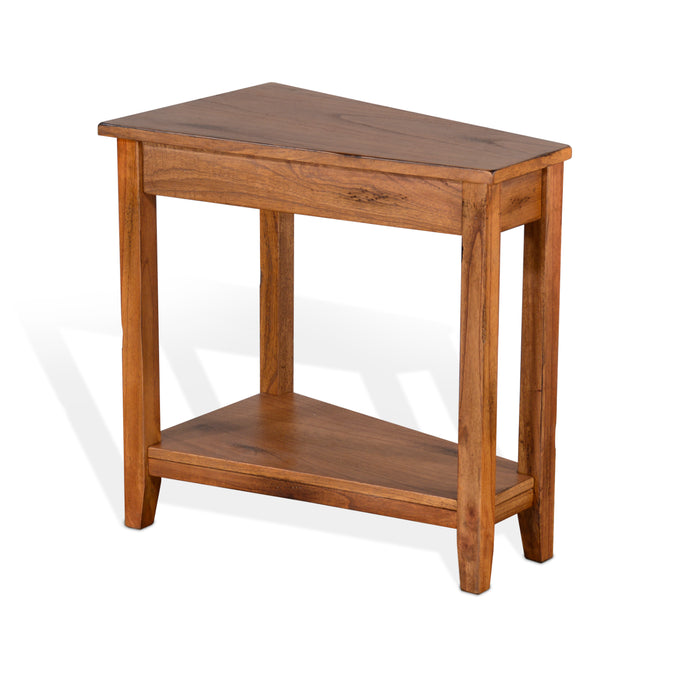 Sunny Designs Sedona Chair Side Table Rustic Oak - Bed & Sofa Hub