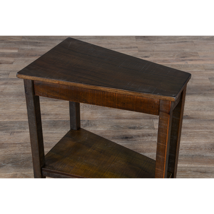 Sunny Designs Chair Side Table Tobacco Leaf - Bed & Sofa Hub