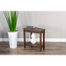 Sunny Designs Chair Side Table Tobacco Leaf - Bed & Sofa Hub