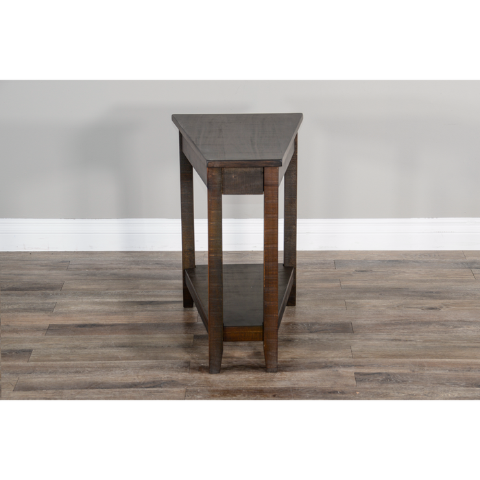 Sunny Designs Chair Side Table Tobacco Leaf - Bed & Sofa Hub