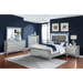 Coaster Gunnison 5-piece  Bedroom Set Silver Metallic - Bed & Sofa Hub