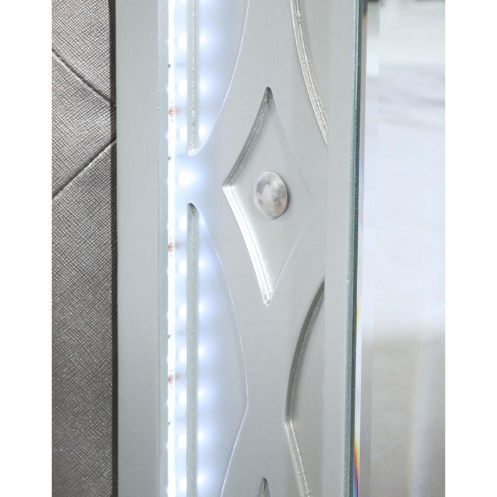 Coaster Gunnison 5-piece  Bedroom Set Silver Metallic - Bed & Sofa Hub