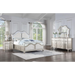 Coaster Evangeline 4-piece Bedroom Set Silver Oak - Bed & Sofa Hub