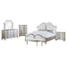 Coaster Evangeline 5-piece Bedroom Set Silver Oak - Bed & Sofa Hub