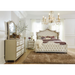Coaster Antonella 4-piece Bedroom Set Ivory - Bed & Sofa Hub