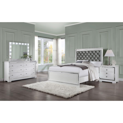 Coaster Eleanor 4-piece Bedroom Set White - Bed & Sofa Hub