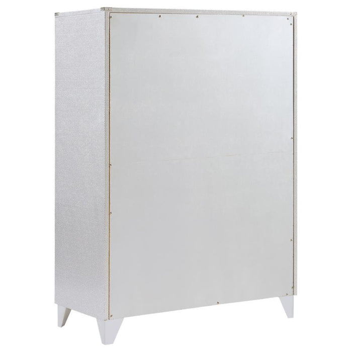 Coaster Larue 5-piece Bedroom Set Silver - Bed & Sofa Hub