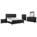 Coaster Brookmead 5-piece Bedroom Set Black - Bed & Sofa Hub