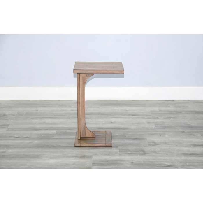 Sunny Designs Arizona Sofa Mate Table Weathered Brown - Bed & Sofa Hub