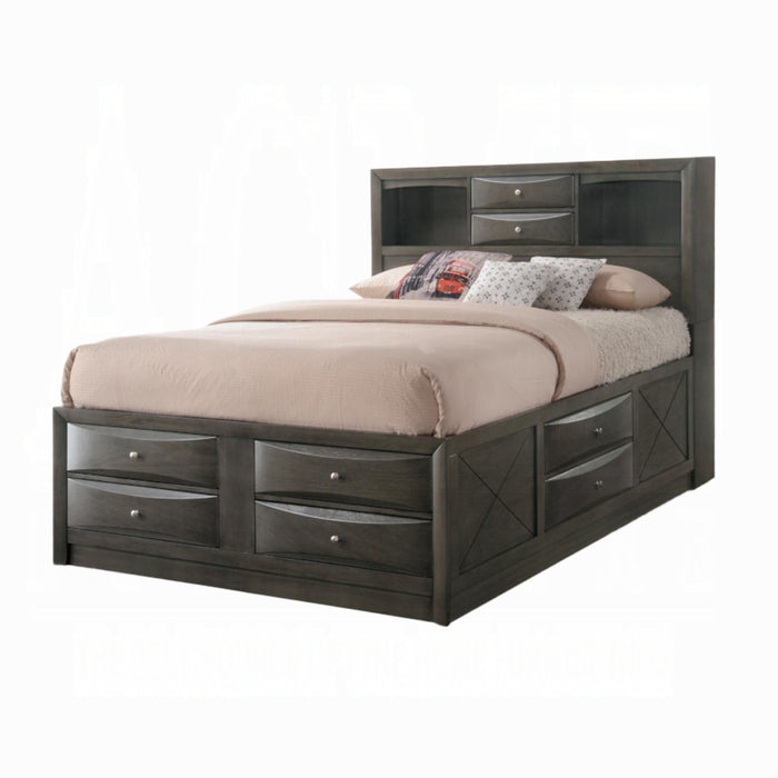 ACME Ireland Queen Bed W/Storage - Bed & Sofa Hub