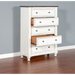 Sunny Designs Carriage House Chest with 5 Drawers European Cottage - Bed & Sofa Hub