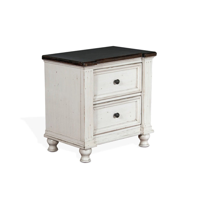 Sunny Designs Carriage House Night Stand European Cottage - Bed & Sofa Hub
