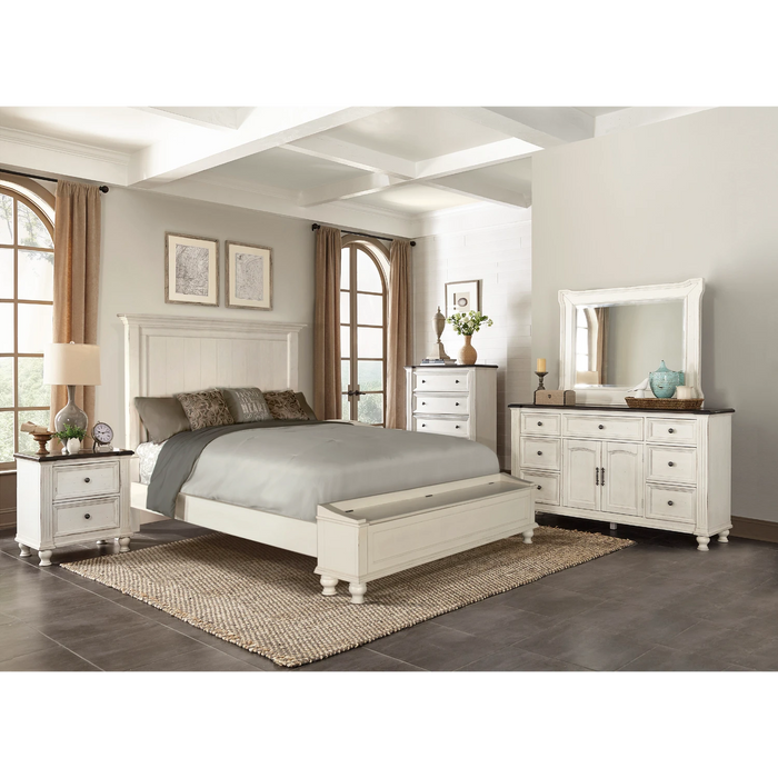 Sunny Designs Eastern King Bed with Storage European Cottage - Bed & Sofa Hub