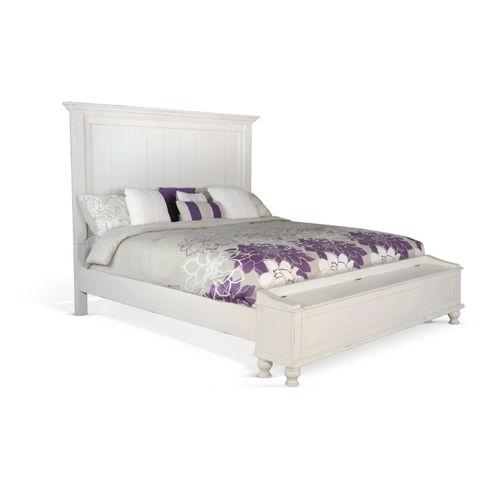 Sunny Designs Carriage House Queen Bed with Storage European Cottage - Bed & Sofa Hub