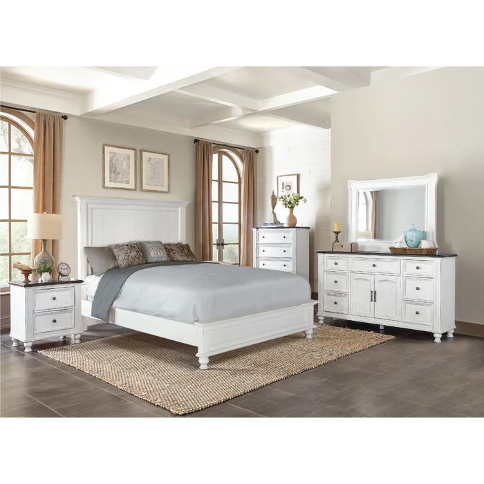 Sunny Designs Carriage House Queen Bed European Cottage - Bed & Sofa Hub