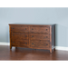 Sunny Designs Santa Fe Dresser Dark Chocolate - Bed & Sofa Hub